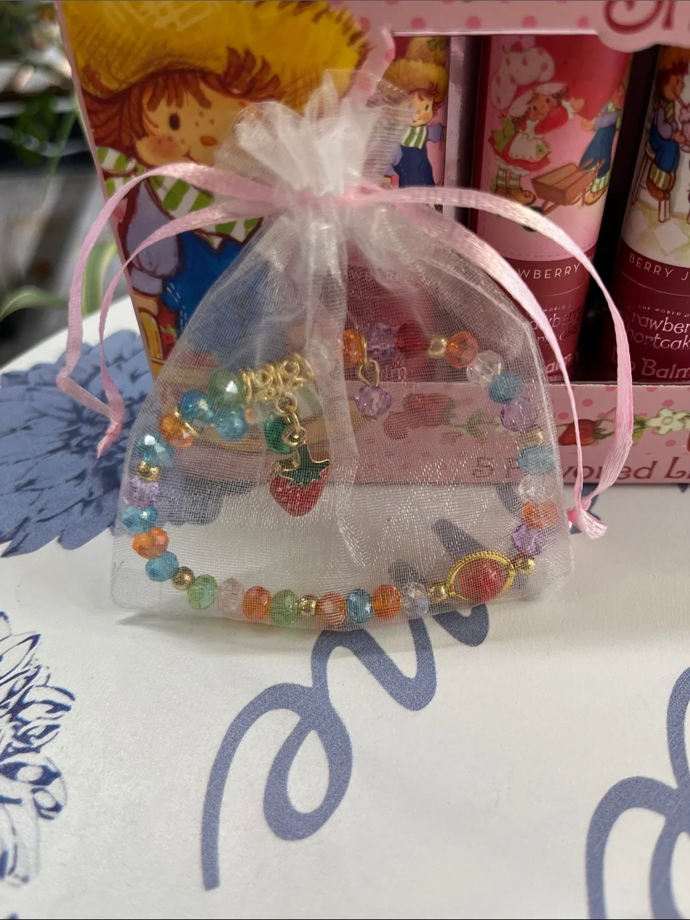 Strawberry Shortcake 5-Pack Flavored Lip Balms - Pink
